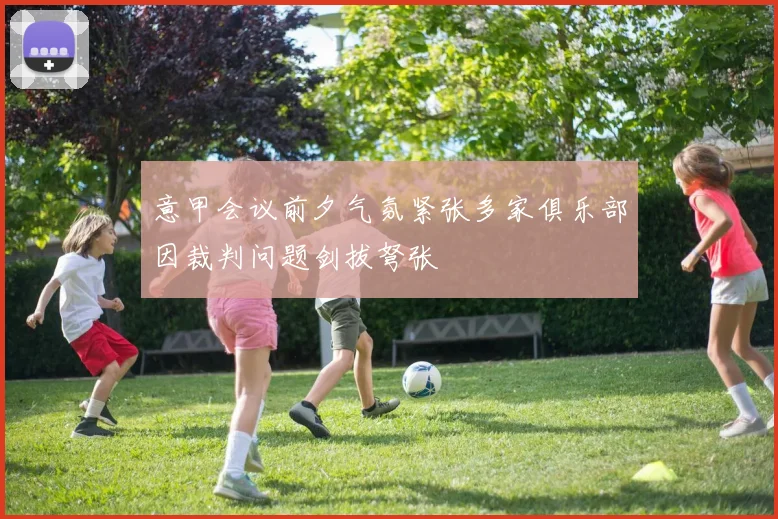 意甲会议前夕气氛紧张多家俱乐部因裁判问题剑拔弩张